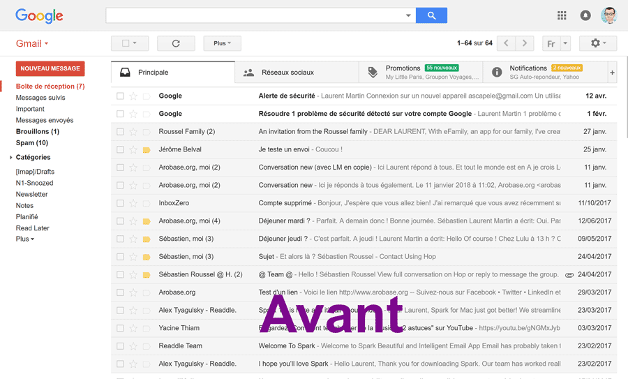 Ancien Gmail