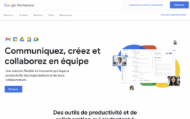 Accueil Google Workspace